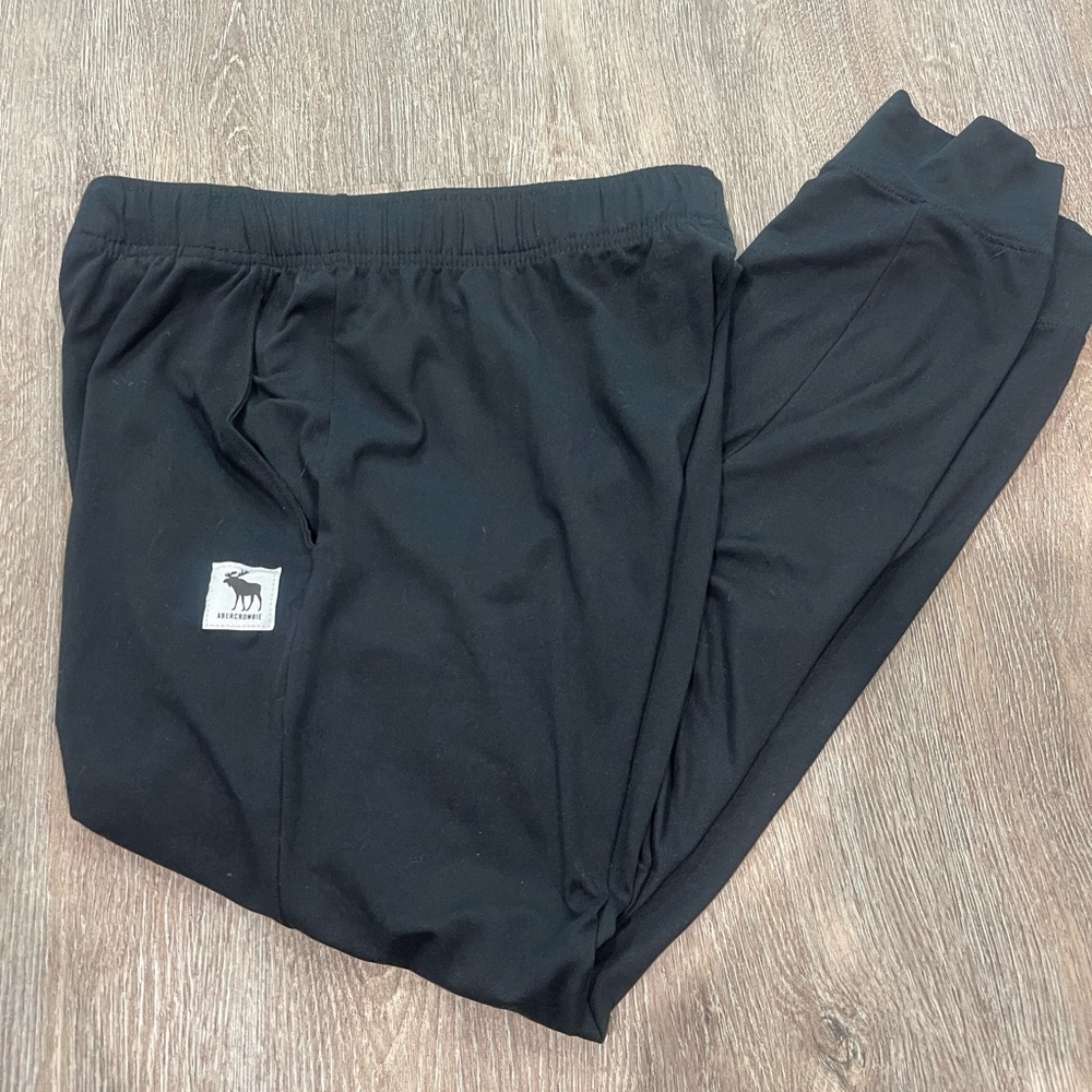 Abercrombie & Fitch Black Kids Joggers